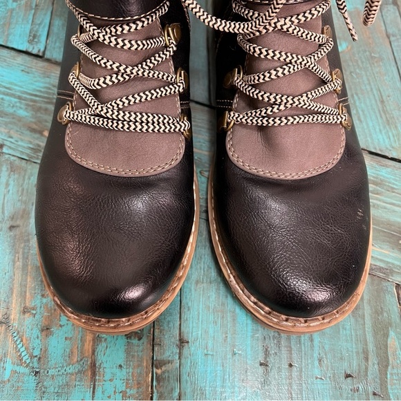 Alberto Faux Shearling Lined Lace up Boots Size 41 - Picture 4 of 14